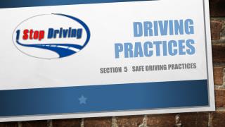 Driving Practices