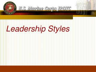 Leadership Styles