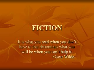 FICTION