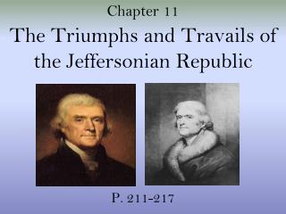 The Triumphs and Travails of the Jeffersonian Republic