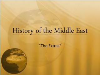 History of the Middle East