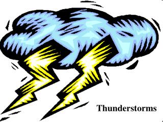 Thunderstorms