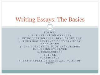 Essay attention grabbers