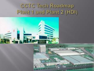 CCTC Tech Roadmap Plant 1 and Plant 2 (HDI)