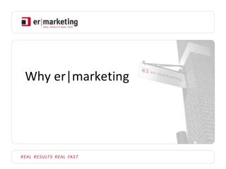 Why er|marketing