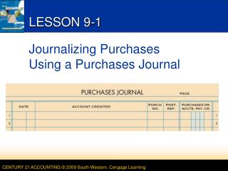 LESSON 9-1