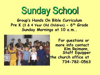 Sunday School