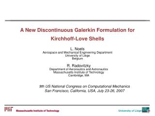 A New Discontinuous Galerkin Formulation for Kirchhoff-Love Shells