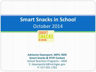 Smart Snacks in School October 2014