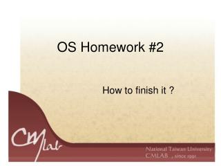 OS Homework #2