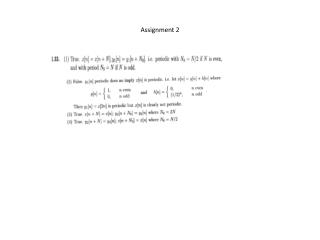 Assignment 2