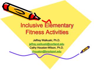 Inclusive Elementary Fitness Activities