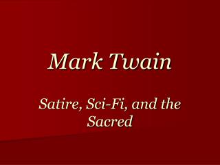 Mark Twain