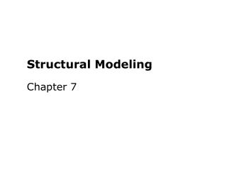 Structural Modeling