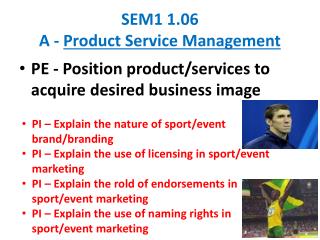 SEM1 1.06 A - Product Service Management