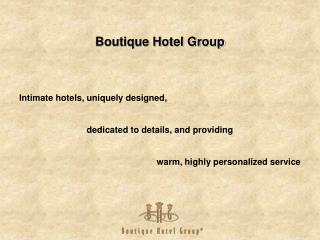 Boutique Hotel Group