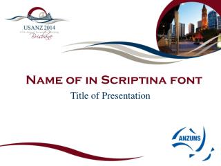 Name of in Scriptina font