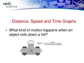 What kind of motion happens when an object rolls down a hill?