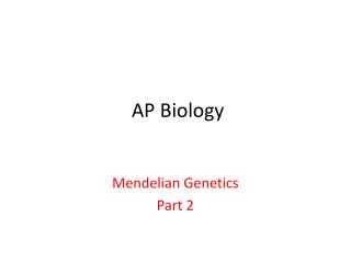 AP Biology