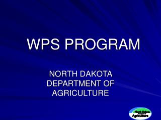 WPS PROGRAM