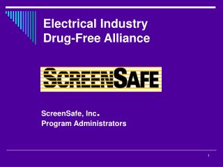 Electrical Industry Drug-Free Alliance