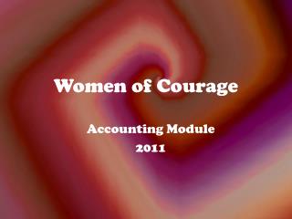Accounting Module 2011