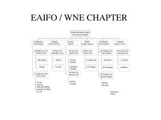 EAIFO / WNE CHAPTER