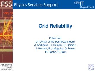 Grid Reliability