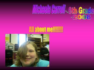 Michaela Carroll
