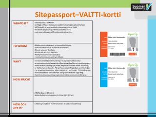 Sitepassport–VALTTI-kortti