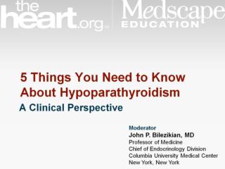 5 Things You Need to Know About Hypoparathyroidism