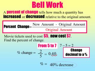 Bell Work
