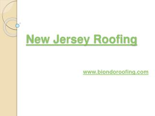 New Jersey Roofing
