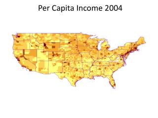 Per Capita Income 2004