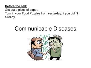 Communicable Diseases