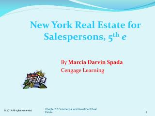 New York Real Estate for Salespersons, 5 th e