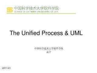 The Unified Process &amp; UML