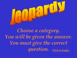 Jeopardy