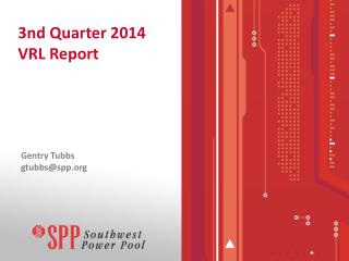 3nd Quarter 2014 VRL Report