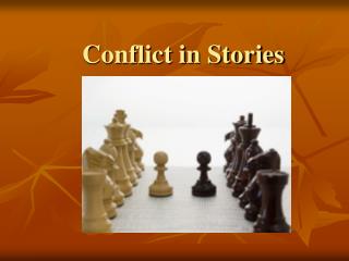 Conflict in Stories