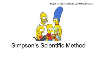 Simpson’s Scientific Method