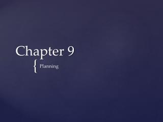 Chapter 9