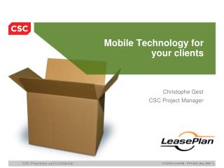 Mobile Technology for your clients
