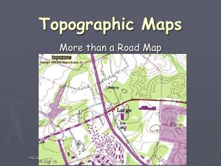 Topographic Maps