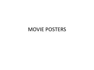 MOVIE POSTERS