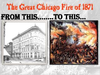 The Great Chicago Fire of 1871