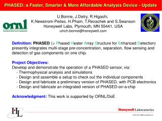 PHASED: a Faster, Smarter &amp; More Affordable Analysis Device - Update