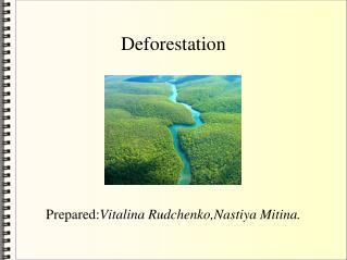 Deforestation