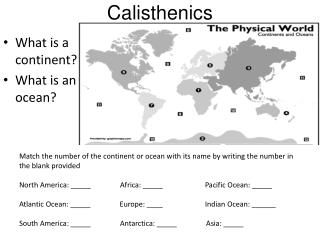 Calisthenics