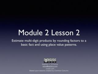 Math Module 2 Lesson 2 r1